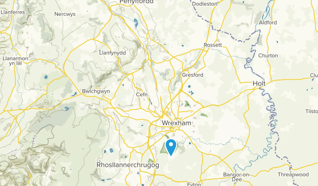 Wrexham, Wales Map