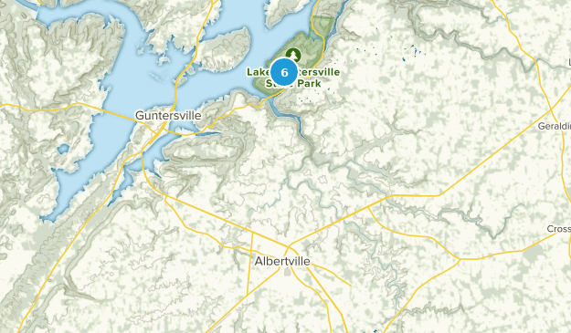 Albertville, Alabama Map