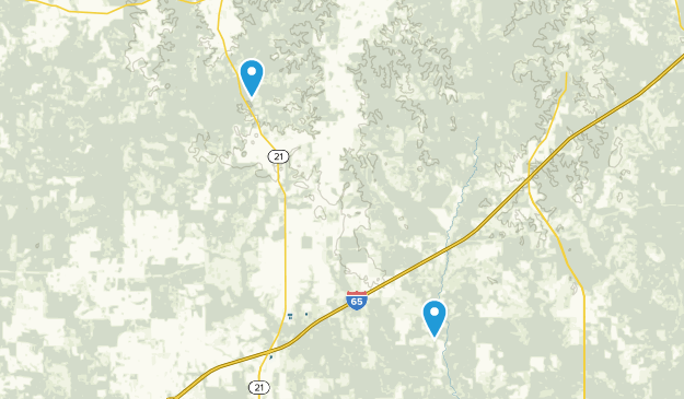 Atmore, Alabama Map