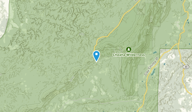 Campbells Crossroads, Alabama Map