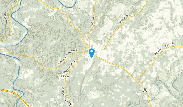 Dora, Alabama Map