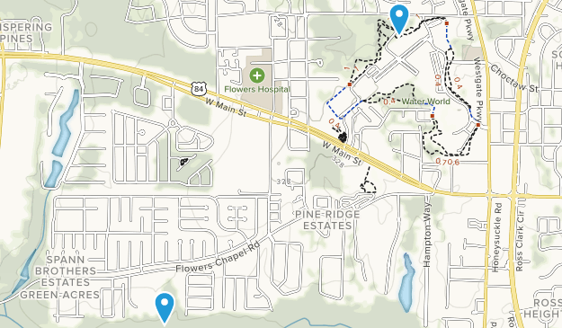 Dothan, Alabama Map