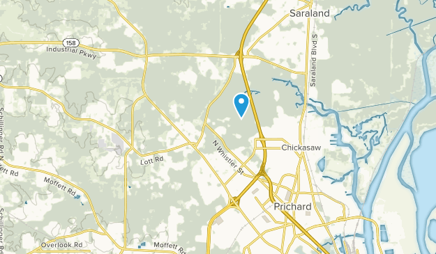 Eight Mile, Alabama Map