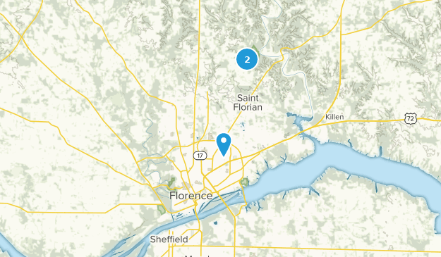 Florence, Alabama Map