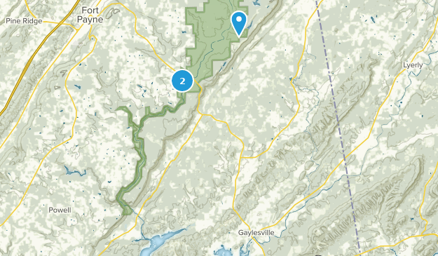 Gaylesville, Alabama Map