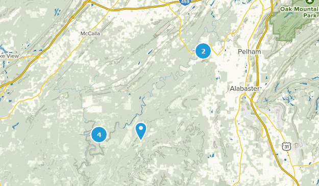 Helena, Alabama Map