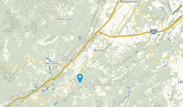 McCalla, Alabama Map