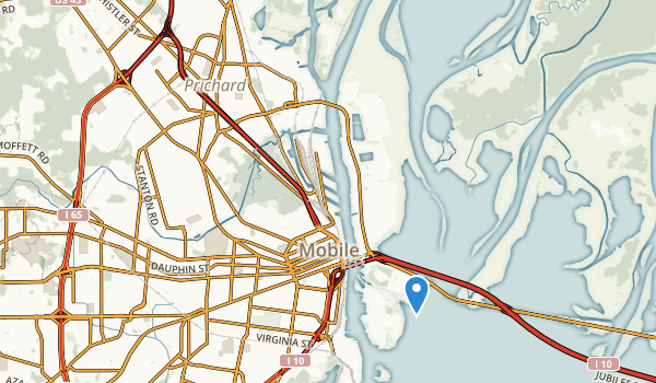 Mobile, Alabama Map