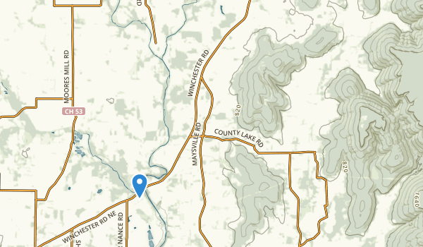 New Market, Alabama Map