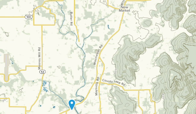 New Market, Alabama Map