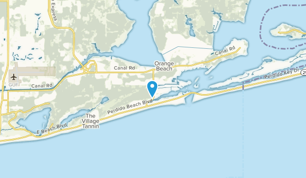 Orange Beach, Alabama Map