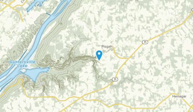 Pisgah, Alabama Map