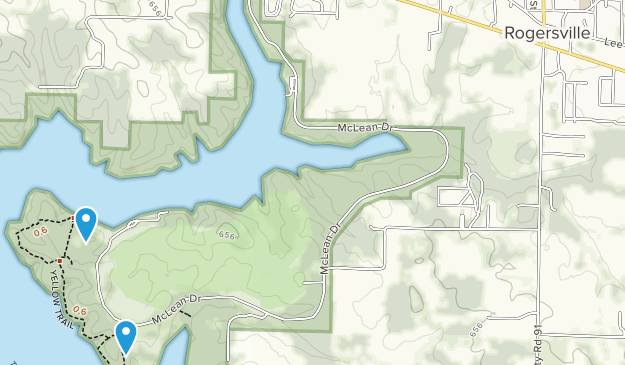 Rogersville, Alabama Map