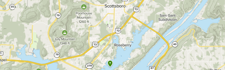 Best Trails near Scottsboro, Alabama