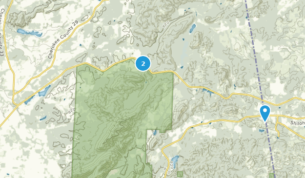 Spring Garden, Alabama Map