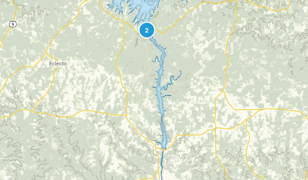 Tallassee, Alabama Map