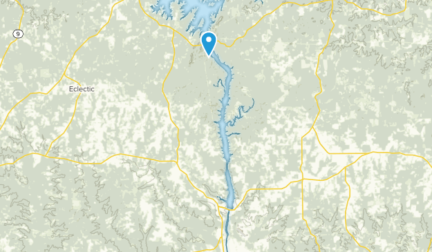 Tallassee, Alabama Map