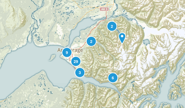 Anchorage, Alaska Map