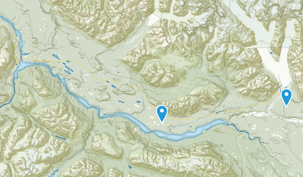 Chitina, Alaska Map
