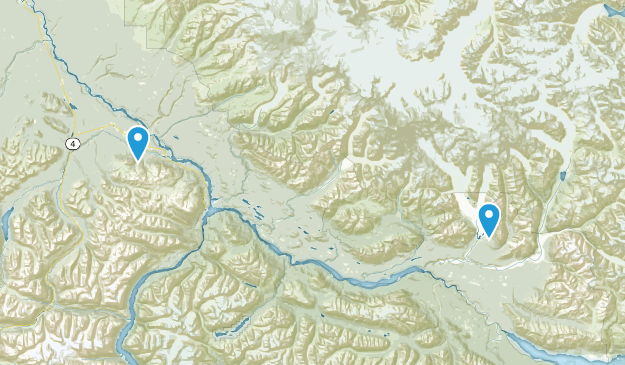 Copper Center, Alaska Map