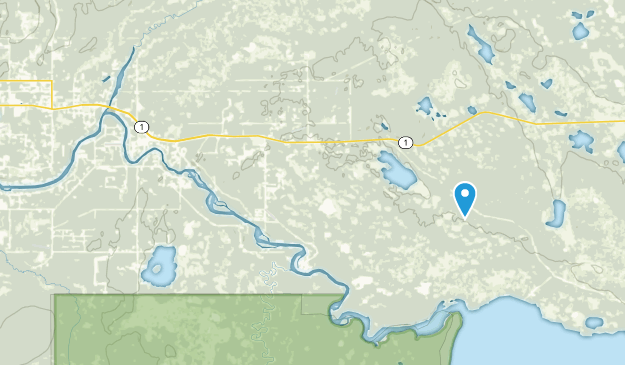 Funny River, Alaska Map