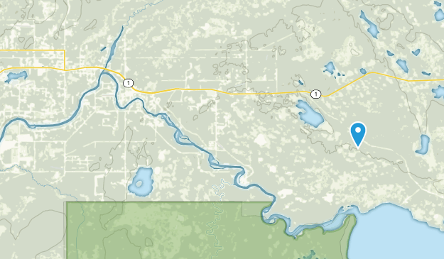 Funny River, Alaska Map