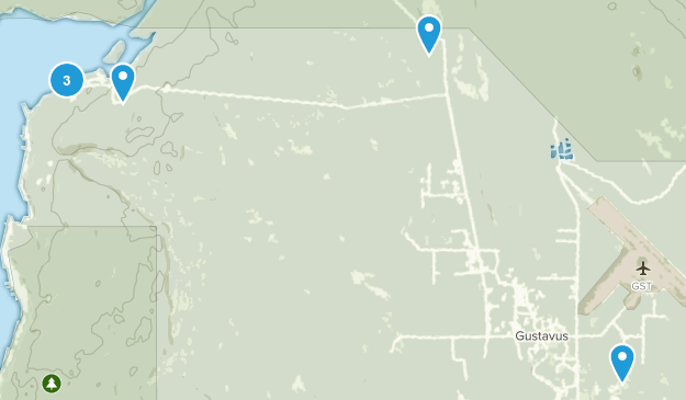 Gustavus, Alaska Map