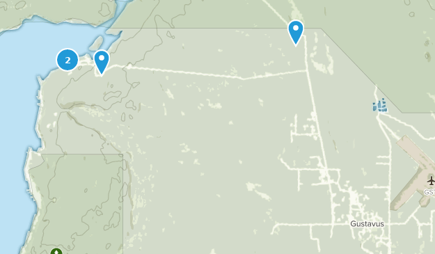 Gustavus, Alaska Map