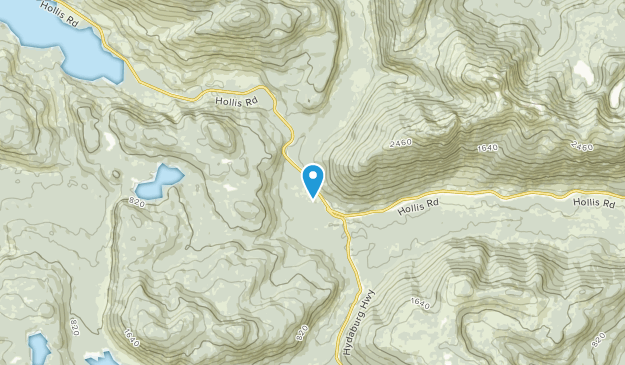 Hollis, Alaska Map