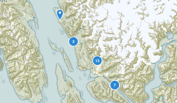 Juneau, Alaska Map