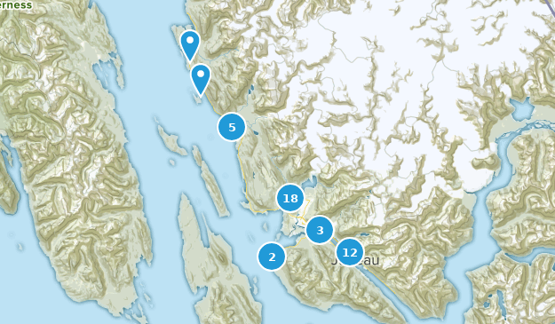 Juneau, Alaska Map