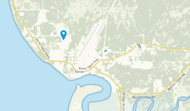 Kenai, Alaska Map