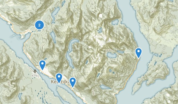 Ketchikan, Alaska Map