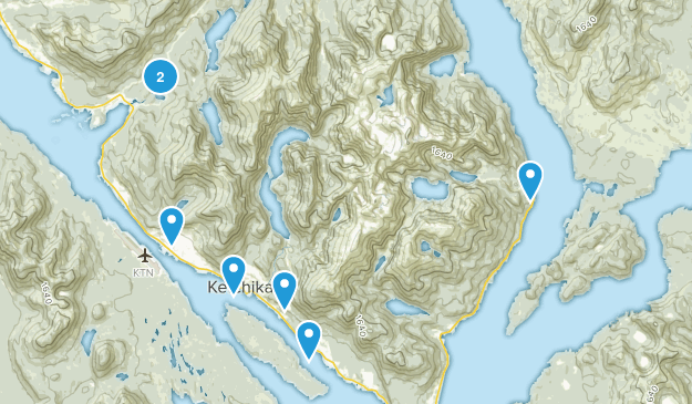 Ketchikan, Alaska Map