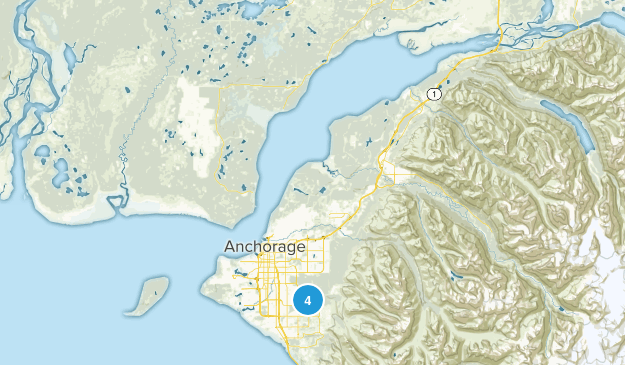 Knik Heights, Alaska Map