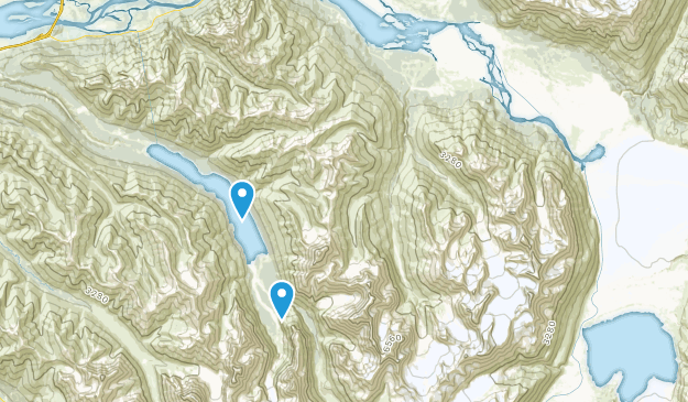 Knik River, Alaska Map