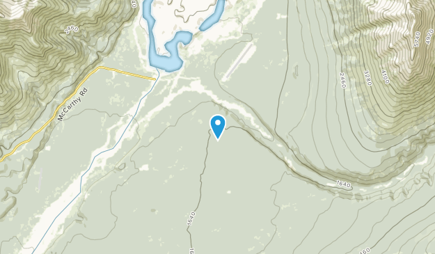 Mccarthy, Alaska Map