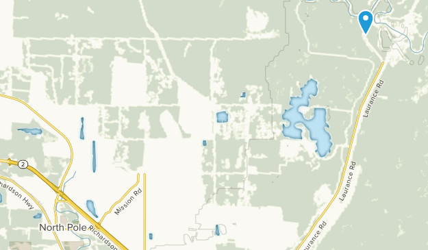 North Pole, Alaska Map