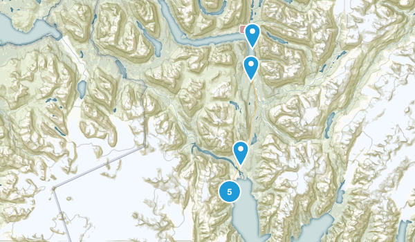 Seward, Alaska Map