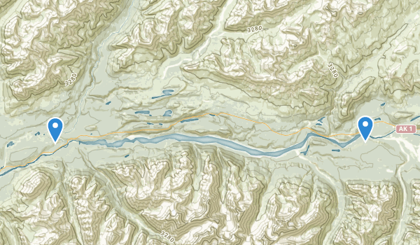Sutton, Alaska Map