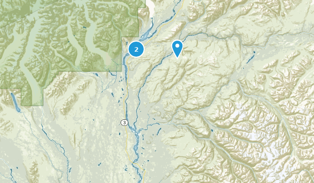 Talkeetna, Alaska Map