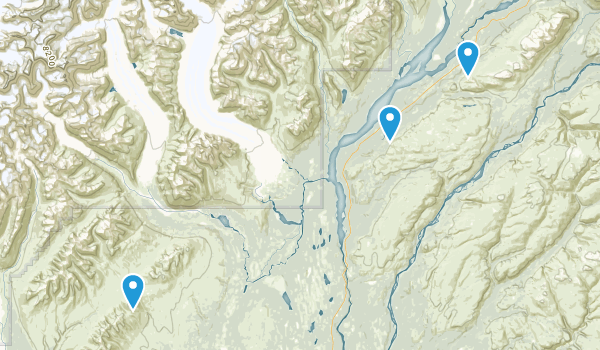 Trapper Creek, Alaska Map