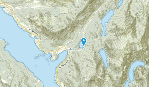 Ward Cove, Alaska Map