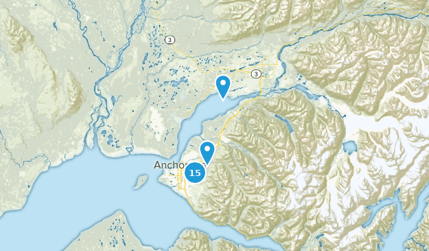 Wasilla, Alaska Map