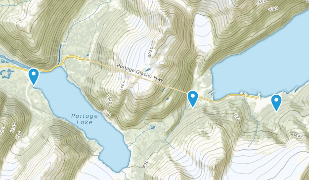 Whittier, Alaska Map