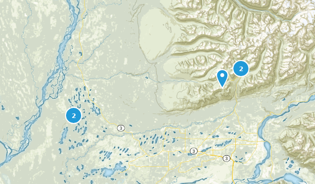 Willow, Alaska Map
