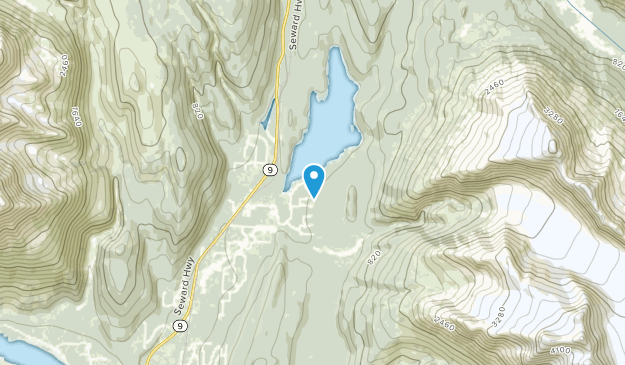 Woodrow, Alaska Map