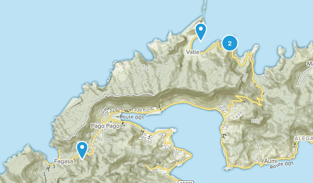 Pago Pago, American Samoa Map