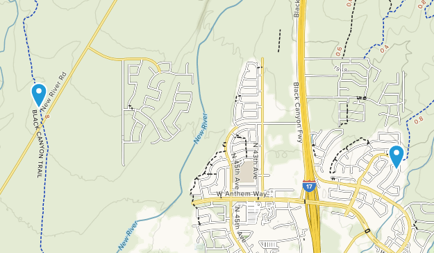 Anthem, Arizona Map