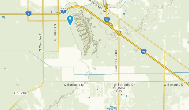 Arizona City, Arizona Map